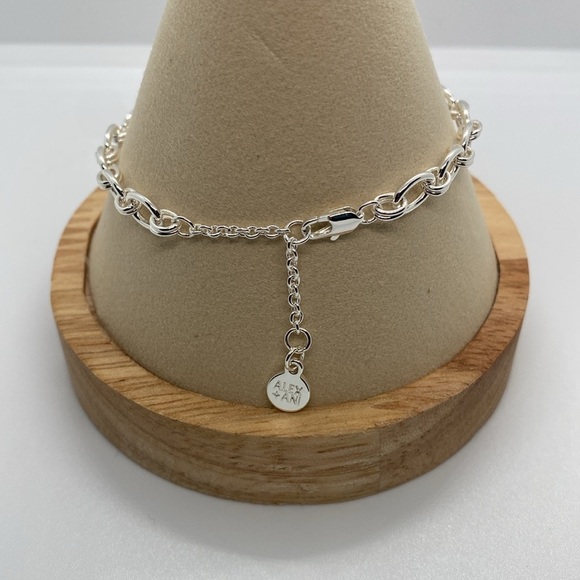 ❄️ALEX AND ANI❄️Snowflake Bracelet Set of 5 in Shiny Silver/NWT - Picture 14 of 16